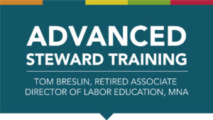 Advanced Steward Training