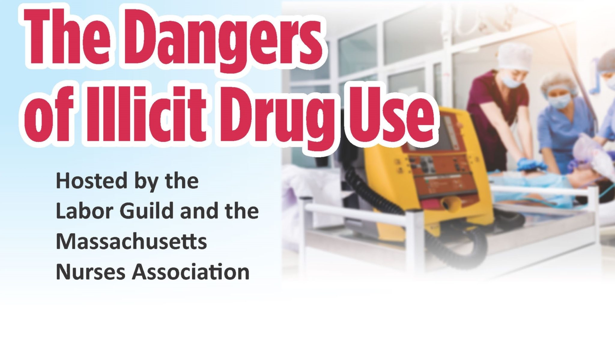 Dangers of Illicit drug use flyer promo