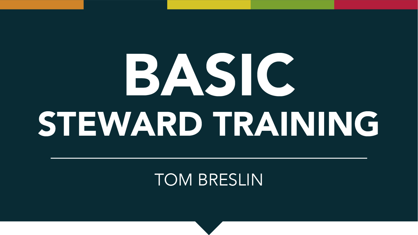 Basic Steward Training promo image