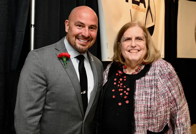 Awardee Lou Antonellis and Attorney Joanne Goldstein - 2000 CGA Awardee