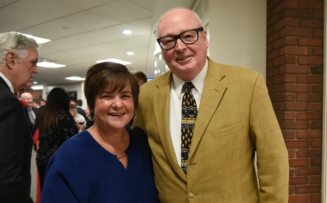 Mary Mitchell and Steve Tolman Former President MA AFL-CIO